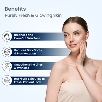 Vedànkaa Sea Buckthorn + Face Glow - 120 Capsules for Fine Lines, Pigmentation, Wrinkles